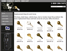 Tablet Screenshot of keysolver.com